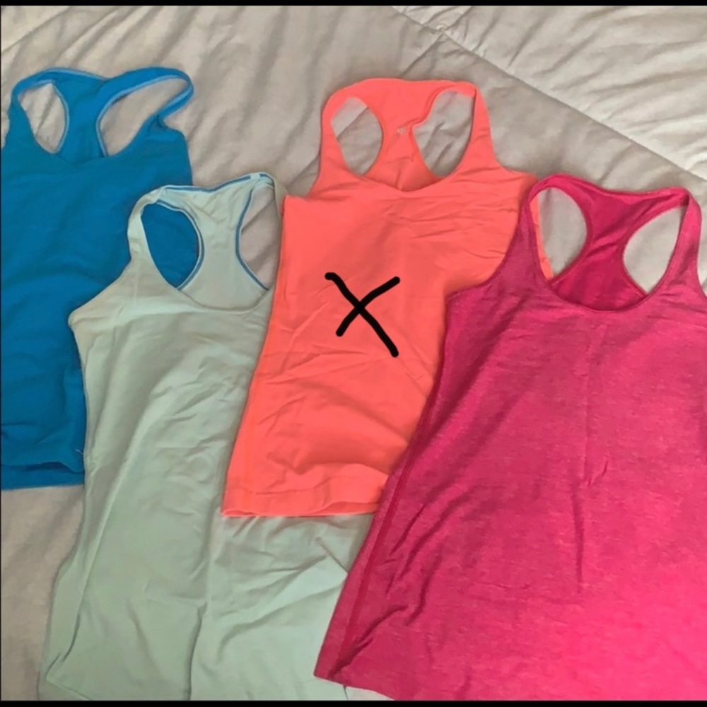 Lululemon Cool Racerback Tanks Size 6